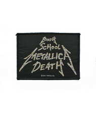Nášivka Metallica - Birth,  School,  Metallica,  Death