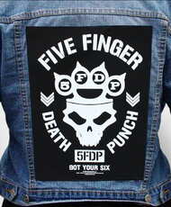 Nášivka na bundu Five Finger Death Punch - Got Your Six