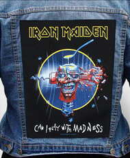 Nášivka na bundu Iron Maiden - Can I Play With Madness